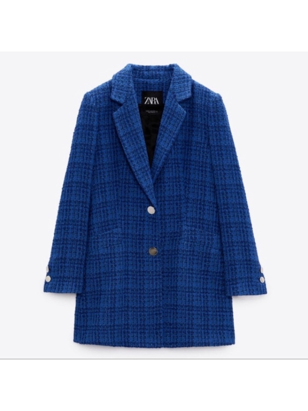 Zara long structured coat - Picture 6 of 9